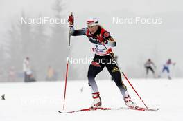 06.01.08, Val di Fiemme, Italy (ITA): Claudia Kuenzel-Nystad (GER)  - FIS world cup cross-country, tour de ski, final climb women, Val di Fiemme (ITA). www.nordicfocus.com. c Felgenhauer/NordicFocus. Every downloaded picture is fee-liable.