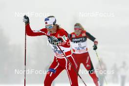 06.01.08, Val di Fiemme, Italy (ITA): Kristin Stoermer Steira (NOR)  - FIS world cup cross-country, tour de ski, final climb women, Val di Fiemme (ITA). www.nordicfocus.com. c Felgenhauer/NordicFocus. Every downloaded picture is fee-liable.
