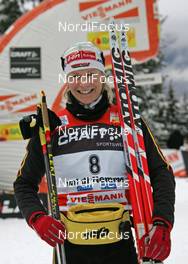 06.01.08, Val di Fiemme, Italy (ITA): Claudia Nystad (GER)  - FIS world cup cross-country, tour de ski, final climb women, Val di Fiemme (ITA). www.nordicfocus.com. c Hemmersbach/NordicFocus. Every downloaded picture is fee-liable.
