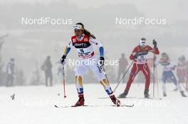 06.01.08, Val di Fiemme, Italy (ITA): Anna Hansson (SWE)  - FIS world cup cross-country, tour de ski, final climb women, Val di Fiemme (ITA). www.nordicfocus.com. c Felgenhauer/NordicFocus. Every downloaded picture is fee-liable.