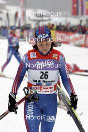 05.01.08, Val di Fiemme, Italy (ITA): Julia Ivanova (RUS)  - FIS world cup cross-country, tour de ski, mass women, Val di Fiemme (ITA). www.nordicfocus.com. c Felgenhauer/NordicFocus. Every downloaded picture is fee-liable.