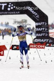 05.01.08, Val di Fiemme, Italy (ITA): Virpi Kuitunen (FIN)  - FIS world cup cross-country, tour de ski, mass women, Val di Fiemme (ITA). www.nordicfocus.com. c Felgenhauer/NordicFocus. Every downloaded picture is fee-liable.