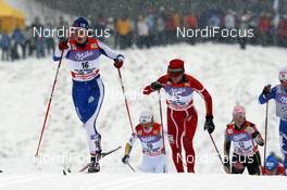 05.01.08, Val di Fiemme, Italy (ITA): Pirjo Muranen (FIN)   - FIS world cup cross-country, tour de ski, mass women, Val di Fiemme (ITA). www.nordicfocus.com. c Felgenhauer/NordicFocus. Every downloaded picture is fee-liable.