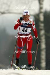 09.02.2008, Otepaeae, Estland (EST): Therese Johaug (NOR)  - FIS world cup cross-country, 10km women, Otepaeae (EST). www.nordicfocus.com. c Felgenhauer/NordicFocus. Every downloaded picture is fee-liable.