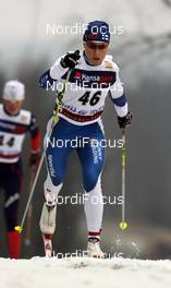 09.02.2008, Otepaeae, Estland (EST):Aino Kaisa Saarinen (FIN)  - FIS world cup cross-country, 10km women, Otepaeae (EST). www.nordicfocus.com. c Felgenhauer/NordicFocus. Every downloaded picture is fee-liable.