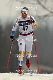 09.02.2008, Otepaeae, Estland (EST): Anna Hansson (SWE)  - FIS world cup cross-country, 10km women, Otepaeae (EST). www.nordicfocus.com. c Felgenhauer/NordicFocus. Every downloaded picture is fee-liable.