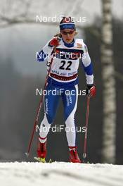 09.02.2008, Otepaeae, Estland (EST): Riikka Sarasoja (FIN)  - FIS world cup cross-country, 10km women, Otepaeae (EST). www.nordicfocus.com. c Felgenhauer/NordicFocus. Every downloaded picture is fee-liable.