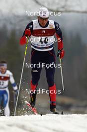09.02.2008, Otepaeae, Estland (EST): Christophe Perrillat (FRA)  - FIS world cup cross-country, 15km men, Otepaeae (EST). www.nordicfocus.com. c Felgenhauer/NordicFocus. Every downloaded picture is fee-liable.