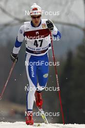 09.02.2008, Otepaeae, Estland (EST): Matti Heikkinen (FIN)  - FIS world cup cross-country, 15km men, Otepaeae (EST). www.nordicfocus.com. c Felgenhauer/NordicFocus. Every downloaded picture is fee-liable.