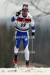 09.02.2008, Otepaeae, Estland (EST): Tero Similae (FIN)  - FIS world cup cross-country, 15km men, Otepaeae (EST). www.nordicfocus.com. c Felgenhauer/NordicFocus. Every downloaded picture is fee-liable.