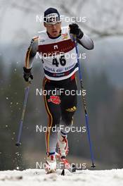 09.02.2008, Otepaeae, Estland (EST): Kay Bochert (GER)  - FIS world cup cross-country, 15km men, Otepaeae (EST). www.nordicfocus.com. c Felgenhauer/NordicFocus. Every downloaded picture is fee-liable.