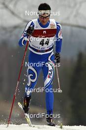 09.02.2008, Otepaeae, Estland (EST): Florian Kostner (ITA)  - FIS world cup cross-country, 15km men, Otepaeae (EST). www.nordicfocus.com. c Felgenhauer/NordicFocus. Every downloaded picture is fee-liable.