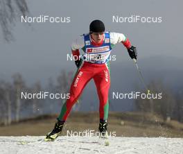 16.02.2008, Liberec, Czech Republic (CZE): Sergei Dolidovich (BLR)  - FIS world cup cross-country, 15km men, Liberec (CZE). www.nordicfocus.com. c Felgenhauer/NordicFocus. Every downloaded picture is fee-liable.