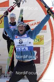 16.02.2008, Liberec, Czech Republic (CZE): Jean Marc Gaillard (FRA)  - FIS world cup cross-country, 15km men, Liberec (CZE). www.nordicfocus.com. c Felgenhauer/NordicFocus. Every downloaded picture is fee-liable.