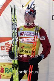 16.02.2008, Liberec, Czech Republic (CZE): Lukas Bauer (CZE)  - FIS world cup cross-country, 15km men, Liberec (CZE). www.nordicfocus.com. c Felgenhauer/NordicFocus. Every downloaded picture is fee-liable.