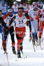 23.02.2008, Falun, Sweden (SWE): Dario Cologna (SUI) - FIS world cup cross-country, pursuit men, Falun (SWE). www.nordicfocus.com. c Manzoni/NordicFocus. Every downloaded picture is fee-liable.