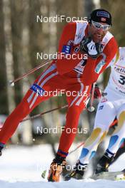 23.02.2008, Falun, Sweden (SWE): Odd-Bjoern Hjelmeset (NOR) - FIS world cup cross-country, pursuit men, Falun (SWE). www.nordicfocus.com. c Manzoni/NordicFocus. Every downloaded picture is fee-liable.