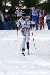 23.02.2008, Falun, Sweden (SWE): George Grey (CAN) - FIS world cup cross-country, pursuit men, Falun (SWE). www.nordicfocus.com. c Manzoni/NordicFocus. Every downloaded picture is fee-liable.
