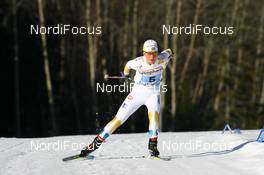 24.02.2008, Falun, Sweden (SWE): Maria Rydqvist (SWE) - FIS world cup cross-country, relay women, Falun (SWE). www.nordicfocus.com. c Manzoni/NordicFocus. Every downloaded picture is fee-liable.