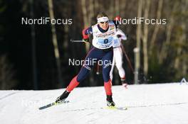 24.02.2008, Falun, Sweden (SWE): Celia Bourgeois (FRA) - FIS world cup cross-country, relay women, Falun (SWE). www.nordicfocus.com. c Manzoni/NordicFocus. Every downloaded picture is fee-liable.