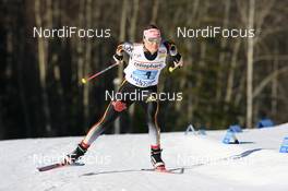 24.02.2008, Falun, Sweden (SWE): Evi Sachenbacher Stehle (GER) - FIS world cup cross-country, relay women, Falun (SWE). www.nordicfocus.com. c Manzoni/NordicFocus. Every downloaded picture is fee-liable.