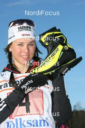 24.02.2008, Falun, Sweden (SWE): Stefanie Boehler (GER) - FIS world cup cross-country, relay women, Falun (SWE). www.nordicfocus.com. c Manzoni/NordicFocus. Every downloaded picture is fee-liable.