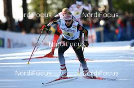 24.02.2008, Falun, Sweden (SWE): Claudia Nystad (GER) - FIS world cup cross-country, relay women, Falun (SWE). www.nordicfocus.com. c Manzoni/NordicFocus. Every downloaded picture is fee-liable.