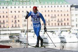 27.02.2008, Stockholm, Sweden (SWE): Andrew Newell (USA) - FIS world cup cross-country, individual sprint, Stockholm (SWE). www.nordicfocus.com. c Manzoni/NordicFocus. Every downloaded picture is fee-liable.