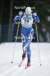 02.03.2008, Lahti, Finland (FIN): Stephanie Santer (ITA) - FIS world cup cross-country, 10km women, Lahti (FIN). www.nordicfocus.com. c Furtner/NordicFocus. Every downloaded picture is fee-liable.
