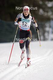 02.03.2008, Lahti, Finland (FIN): Claudia Kuenzel-Nystad (GER) - FIS world cup cross-country, 10km women, Lahti (FIN). www.nordicfocus.com. c Furtner/NordicFocus. Every downloaded picture is fee-liable.