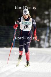 02.03.2008, Lahti, Finland (FIN): Emilie Vina (FRA) - FIS world cup cross-country, 10km women, Lahti (FIN). www.nordicfocus.com. c Furtner/NordicFocus. Every downloaded picture is fee-liable.