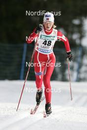 02.03.2008, Lahti, Finland (FIN): Kristin Stoermer Steira (NOR) - FIS world cup cross-country, 10km women, Lahti (FIN). www.nordicfocus.com. c Furtner/NordicFocus. Every downloaded picture is fee-liable.