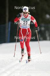 02.03.2008, Lahti, Finland (FIN): Sara Svendsen (NOR) - FIS world cup cross-country, 10km women, Lahti (FIN). www.nordicfocus.com. c Furtner/NordicFocus. Every downloaded picture is fee-liable.