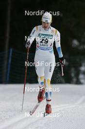 02.03.2008, Lahti, Finland (FIN): Sara Lindborg (SWE) - FIS world cup cross-country, 10km women, Lahti (FIN). www.nordicfocus.com. c Furtner/NordicFocus. Every downloaded picture is fee-liable.