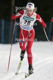 02.03.2008, Lahti, Finland (FIN): Marte Elden (NOR) - FIS world cup cross-country, 10km women, Lahti (FIN). www.nordicfocus.com. c Furtner/NordicFocus. Every downloaded picture is fee-liable.
