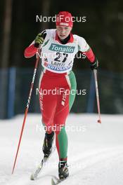 02.03.2008, Lahti, Finland (FIN): Alena Sannikova (BLR) - FIS world cup cross-country, 10km women, Lahti (FIN). www.nordicfocus.com. c Furtner/NordicFocus. Every downloaded picture is fee-liable.