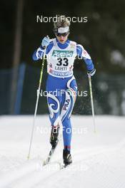 02.03.2008, Lahti, Finland (FIN): Marianna Longa (ITA) - FIS world cup cross-country, 10km women, Lahti (FIN). www.nordicfocus.com. c Furtner/NordicFocus. Every downloaded picture is fee-liable.