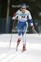 02.03.2008, Lahti, Finland (FIN): Riikka Sarasoja (FIN) - FIS world cup cross-country, 10km women, Lahti (FIN). www.nordicfocus.com. c Furtner/NordicFocus. Every downloaded picture is fee-liable.