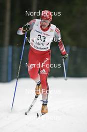 02.03.2008, Lahti, Finland (FIN): Christian Stebler (SUI) - FIS world cup cross-country, 15km men, Lahti (FIN). www.nordicfocus.com. c Furtner/NordicFocus. Every downloaded picture is fee-liable.