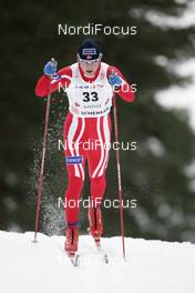 02.03.2008, Lahti, Finland (FIN): John Anders Gaustad (NOR) - FIS world cup cross-country, 15km men, Lahti (FIN). www.nordicfocus.com. c Furtner/NordicFocus. Every downloaded picture is fee-liable.