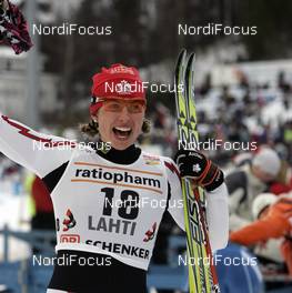 01.03.2008, Lahti, Finland (FIN): Chandra Crawford (CAN) - FIS world cup cross-country, individual sprint, Lahti (FIN). www.nordicfocus.com. c Furtner/NordicFocus. Every downloaded picture is fee-liable.