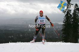 08.03.2008, Holmenkollen, Norway (NOR): Tobias Angerer (GER) - FIS world cup cross-country, 50km men, Holmenkollen (NOR). www.nordicfocus.com. c Manzoni/NordicFocus. Every downloaded picture is fee-liable.