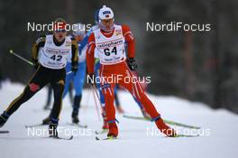 22.11.2008, Gaellivare, $weden (SWE): Martin Johnsrud Sundby (NOR), Fischer, Rottefella, Alpina, Swix - FIS world cup cross-country, 15km men, Gaellivare (SWE). www.nordicfocus.com. © Manzoni/NordicFocus. Every downloaded picture is fee-liable.