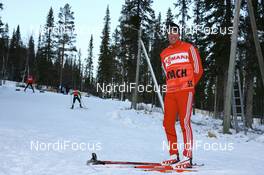 21.11.2008, Gaellivare, $weden (SWE): Frederik Aukland (NOR), coach cross-country Switzerland - FIS world cup cross-country, training, Gaellivare (SWE). www.nordicfocus.com. © Manzoni/NordicFocus. Every downloaded picture is fee-liable.