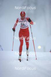 30.11.2008, Kuusamo, Finland (FIN): Laurence Rochat (SUI), Rossignol, Rottefella, Exel, adidas - FIS world cup cross-country, 10km women, Kuusamo (FIN). www.nordicfocus.com. © Manzoni/NordicFocus. Every downloaded picture is fee-liable.