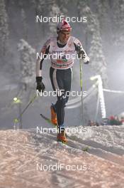 30.11.2008, Kuusamo, Finland (FIN): Thomas Moriggl (ITA), Fischer, Rottefella, Rossignol - FIS world cup cross-country, 15km men, Kuusamo (FIN). www.nordicfocus.com. © Manzoni/NordicFocus. Every downloaded picture is fee-liable.