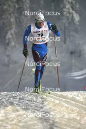 30.11.2008, Kuusamo, Finland (FIN): Maurice Manificat (FRA), Fischer, Swix, Odlo - FIS world cup cross-country, 15km men, Kuusamo (FIN). www.nordicfocus.com. © Manzoni/NordicFocus. Every downloaded picture is fee-liable.