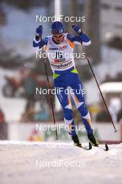 30.11.2008, Kuusamo, Finland (FIN): Sami Jauhojaervi (FIN), Fischer, Rottefella, Swix - FIS world cup cross-country, 15km men, Kuusamo (FIN). www.nordicfocus.com. © Manzoni/NordicFocus. Every downloaded picture is fee-liable.