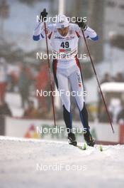 30.11.2008, Kuusamo, Finland (FIN): Andrus Veerpalu (EST), Fischer, Salomon, Swix - FIS world cup cross-country, 15km men, Kuusamo (FIN). www.nordicfocus.com. © Manzoni/NordicFocus. Every downloaded picture is fee-liable.