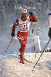 30.11.2008, Kuusamo, Finland (FIN): Martin Johnsrud Sundby (NOR), Fischer, Rottefella, Alpina, Swix - FIS world cup cross-country, 15km men, Kuusamo (FIN). www.nordicfocus.com. © Manzoni/NordicFocus. Every downloaded picture is fee-liable.